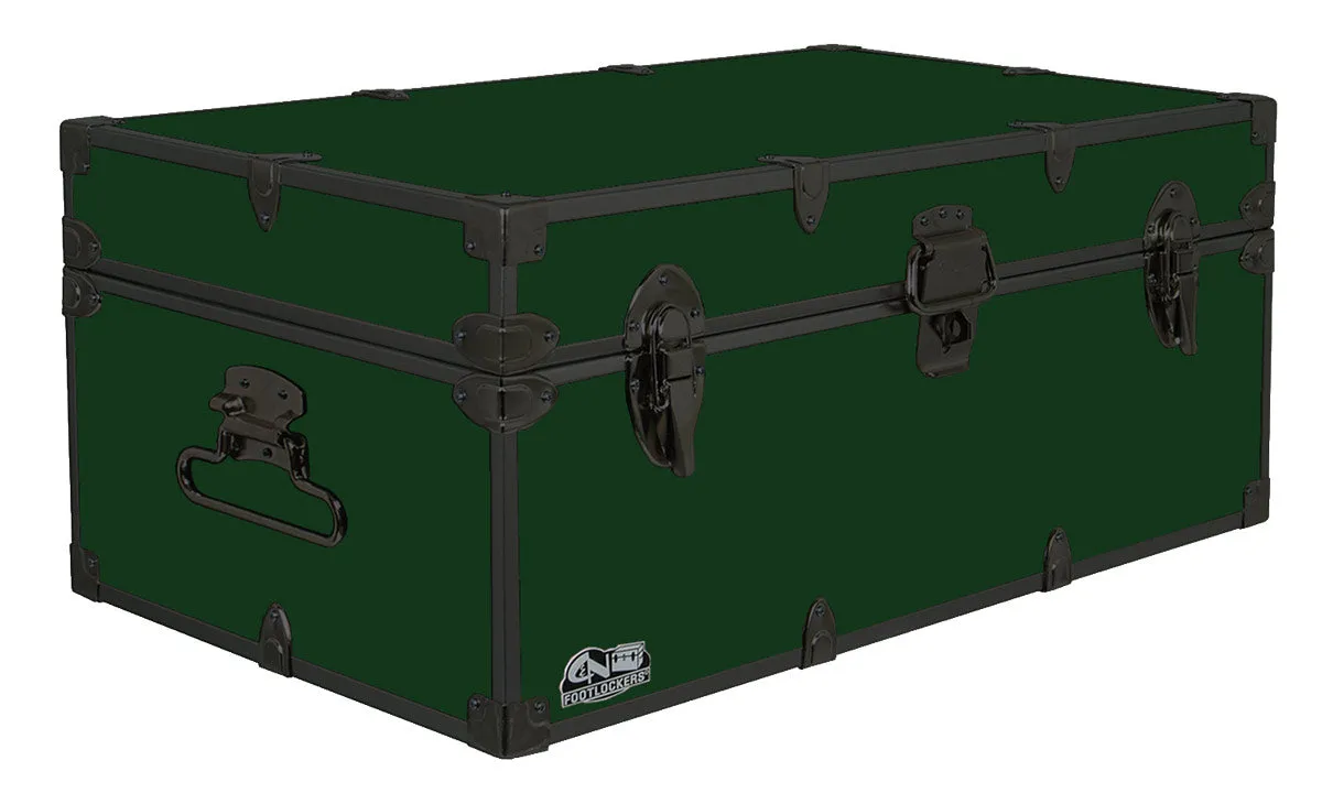 Happy Camper Steel Footlocker Trunk 32x18x13.5" doogma doogma