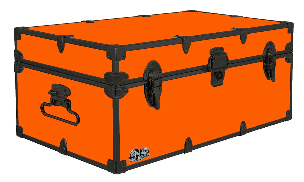 Happy Camper Steel Footlocker Trunk 32x18x13.5" doogma doogma