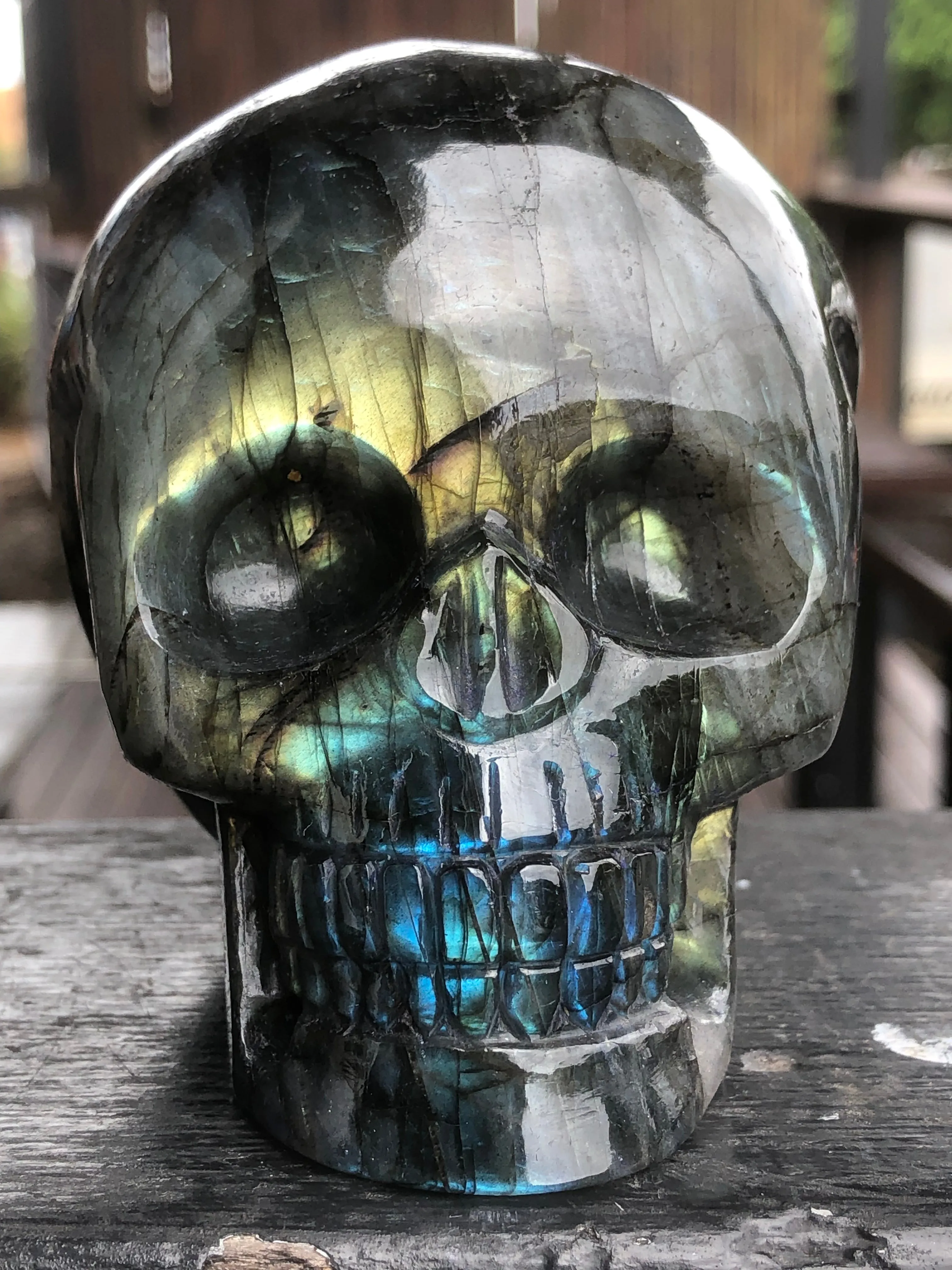 Labradorite Skull [1k1606]