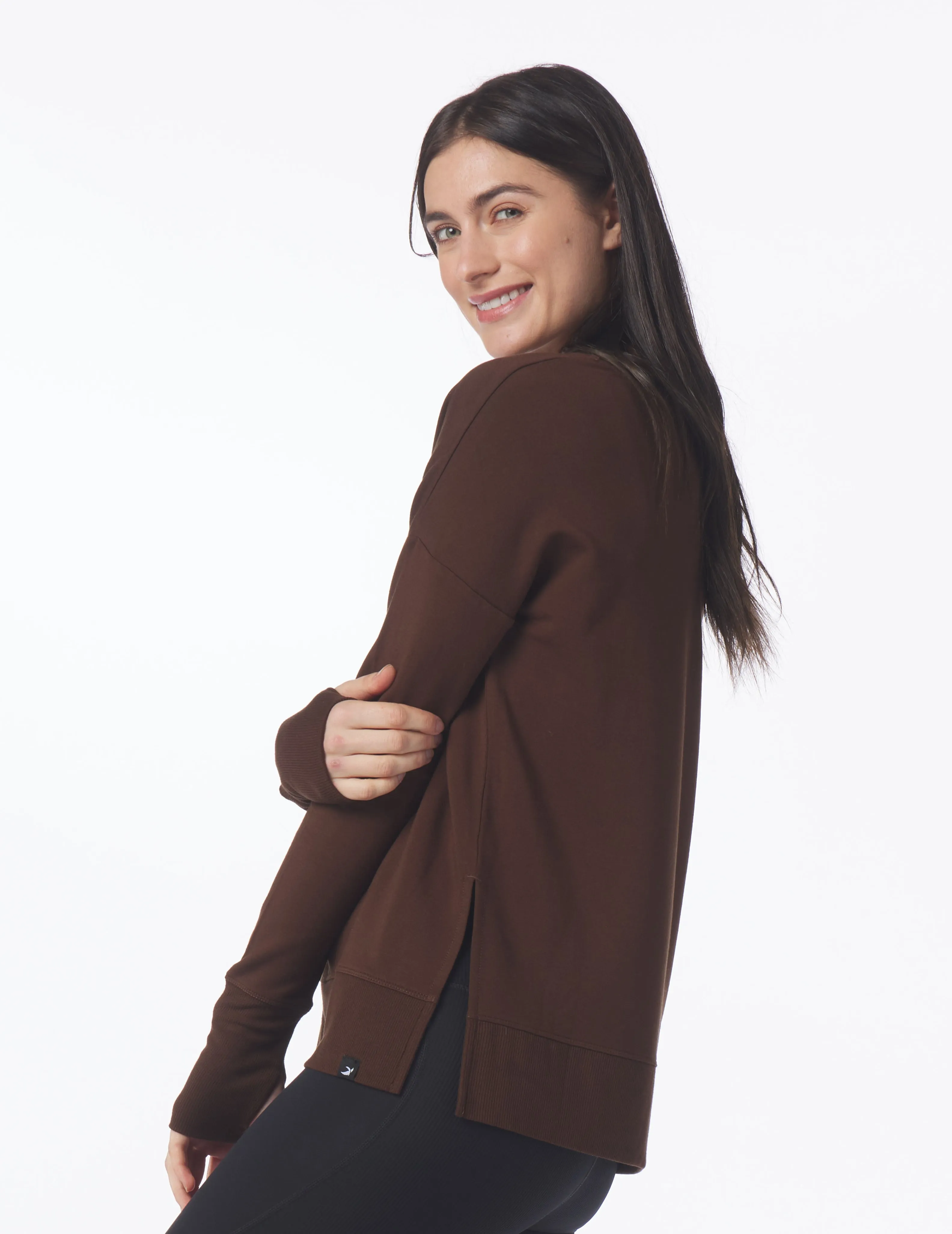 Lounge Long Sleeve: Espresso