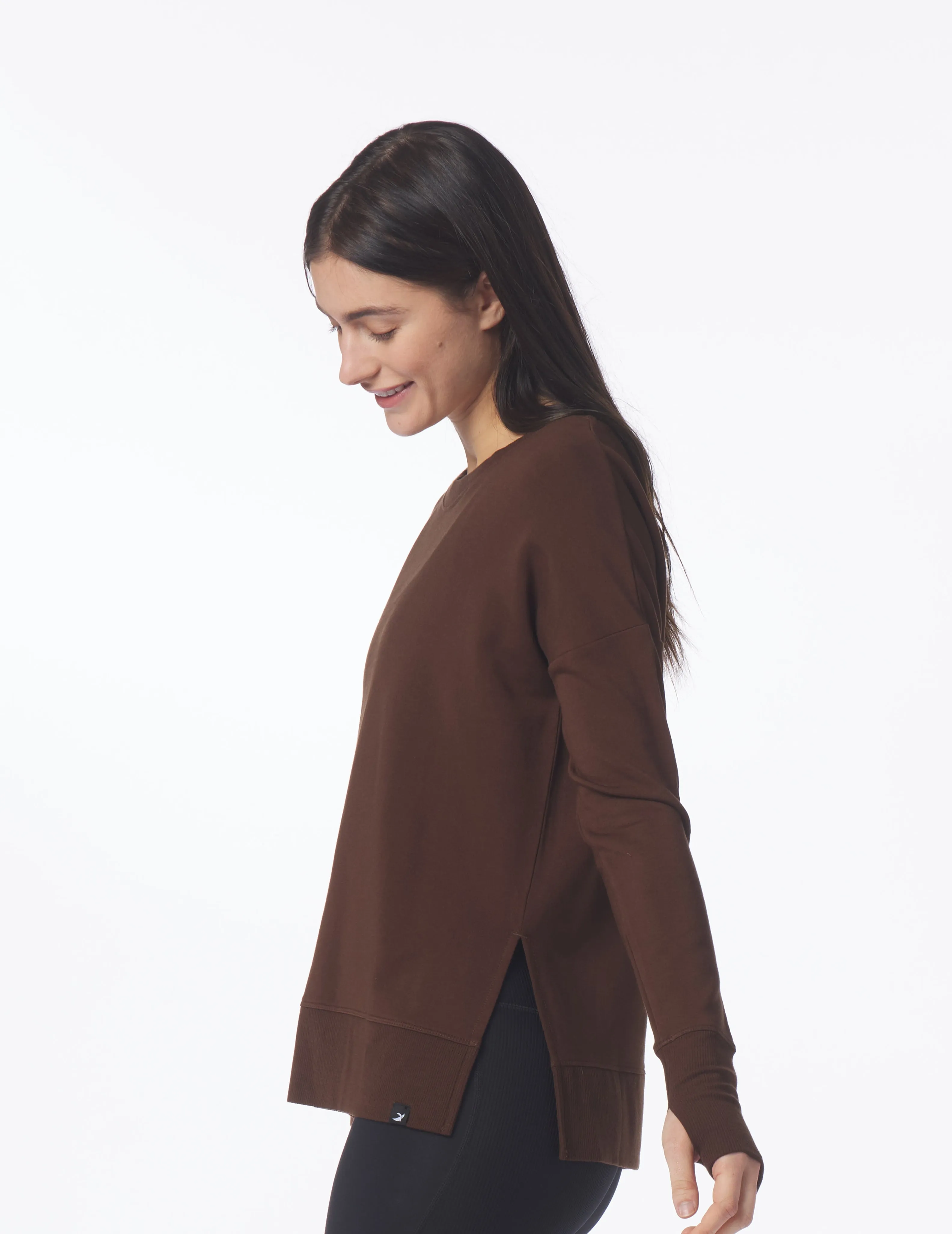 Lounge Long Sleeve: Espresso