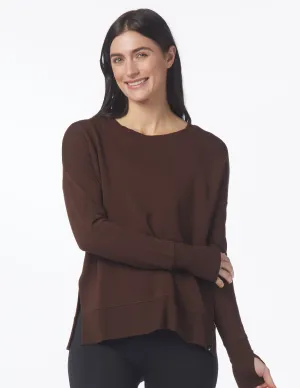 Lounge Long Sleeve: Espresso