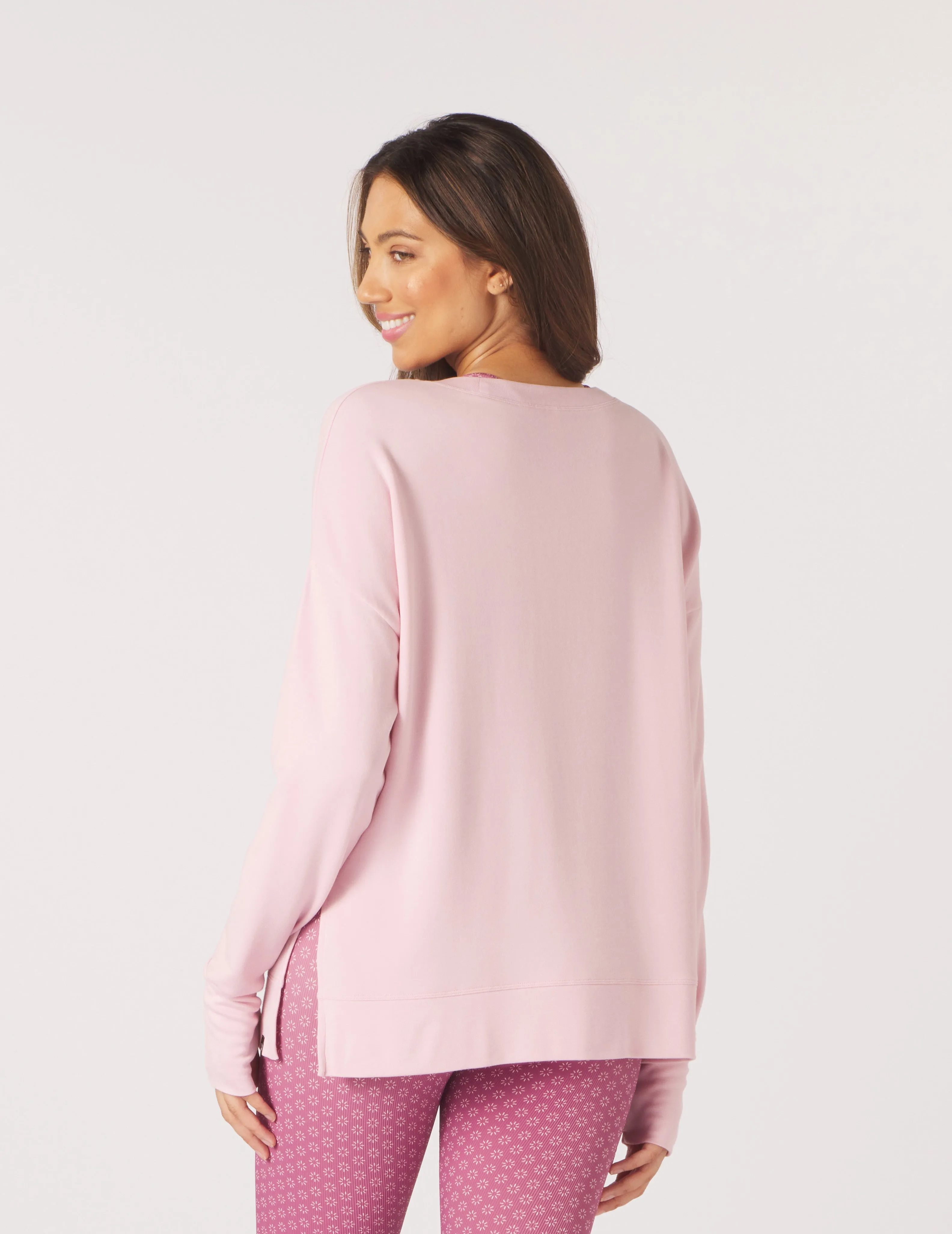 Lounge Long Sleeve: Peony