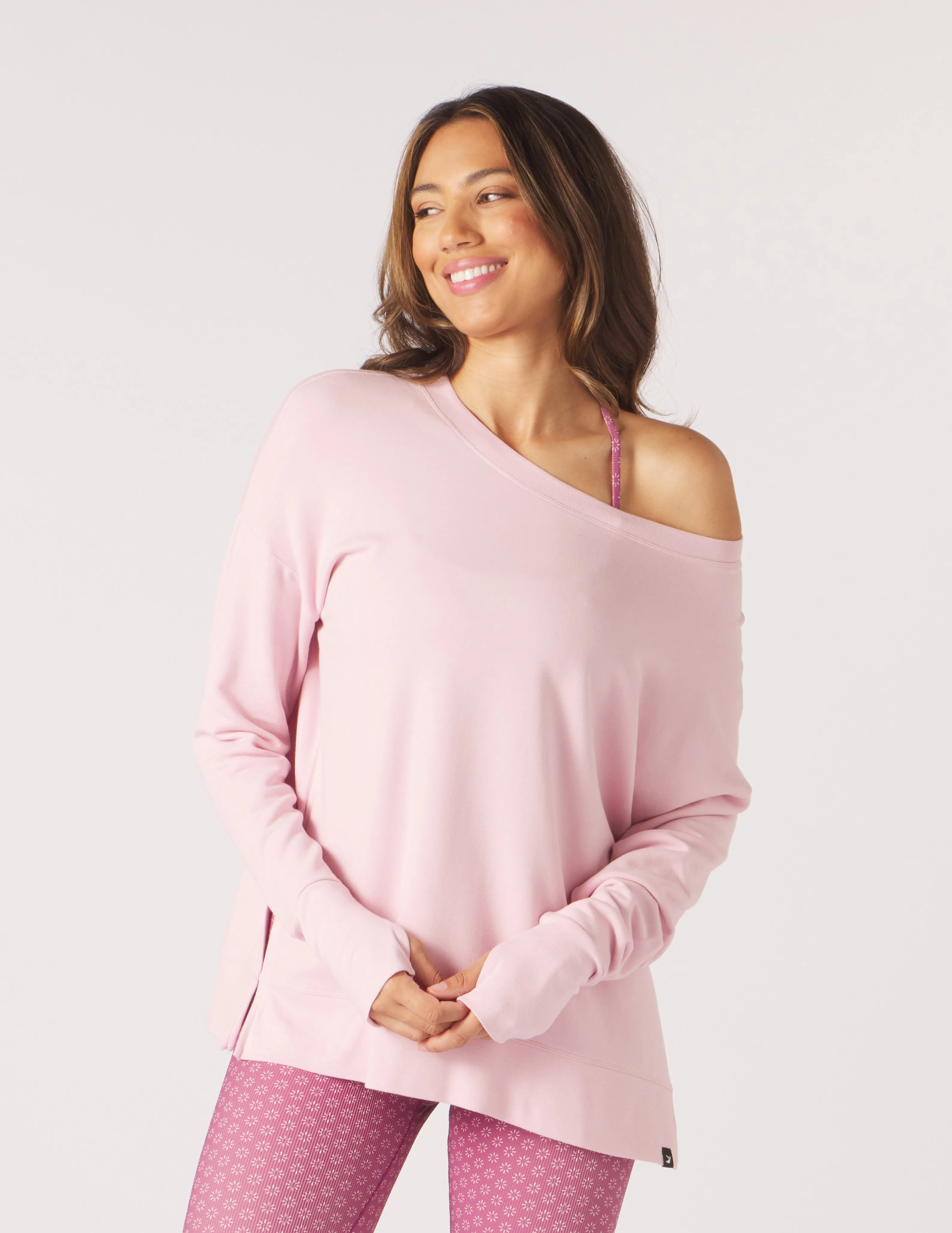 Lounge Long Sleeve: Peony