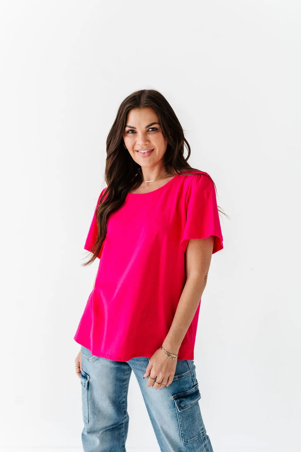 Marissa Top in Fuchsia