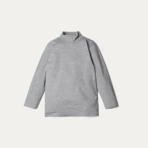 Minnie Minor - Kids 'Grey' Mock Neck MI1000