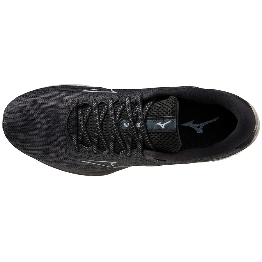 Mizuno Wave Rider 27 (Mens) - Ebony/IBlue/Black