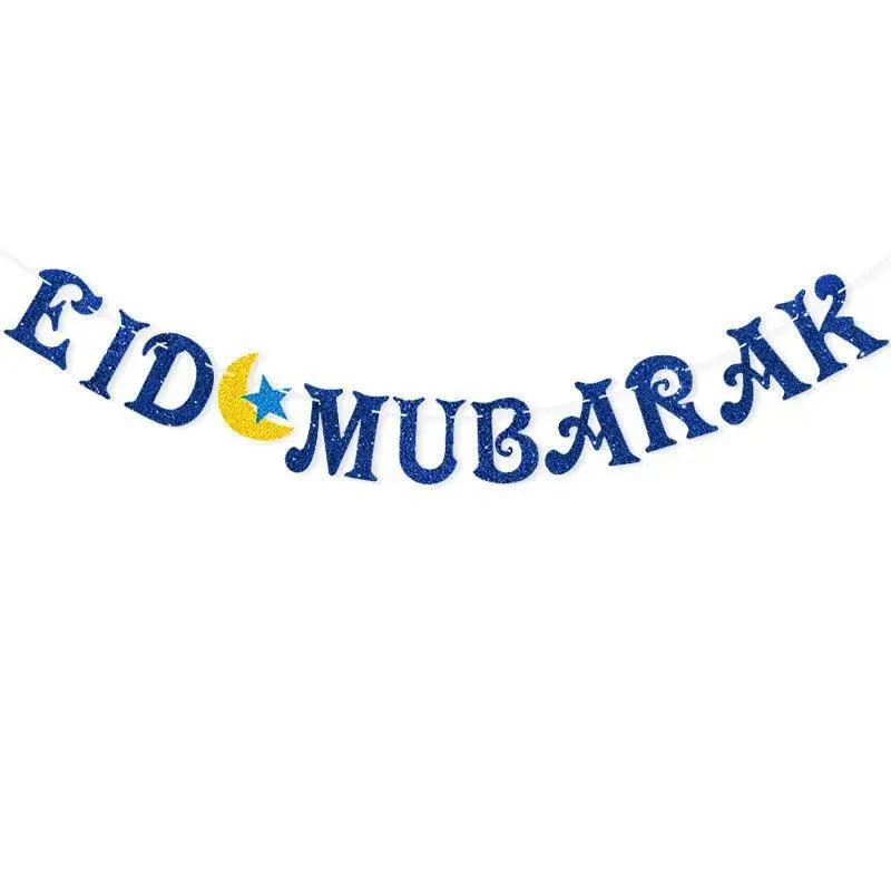 MR027 EID MUBARAK Flash Party Decoration Banner