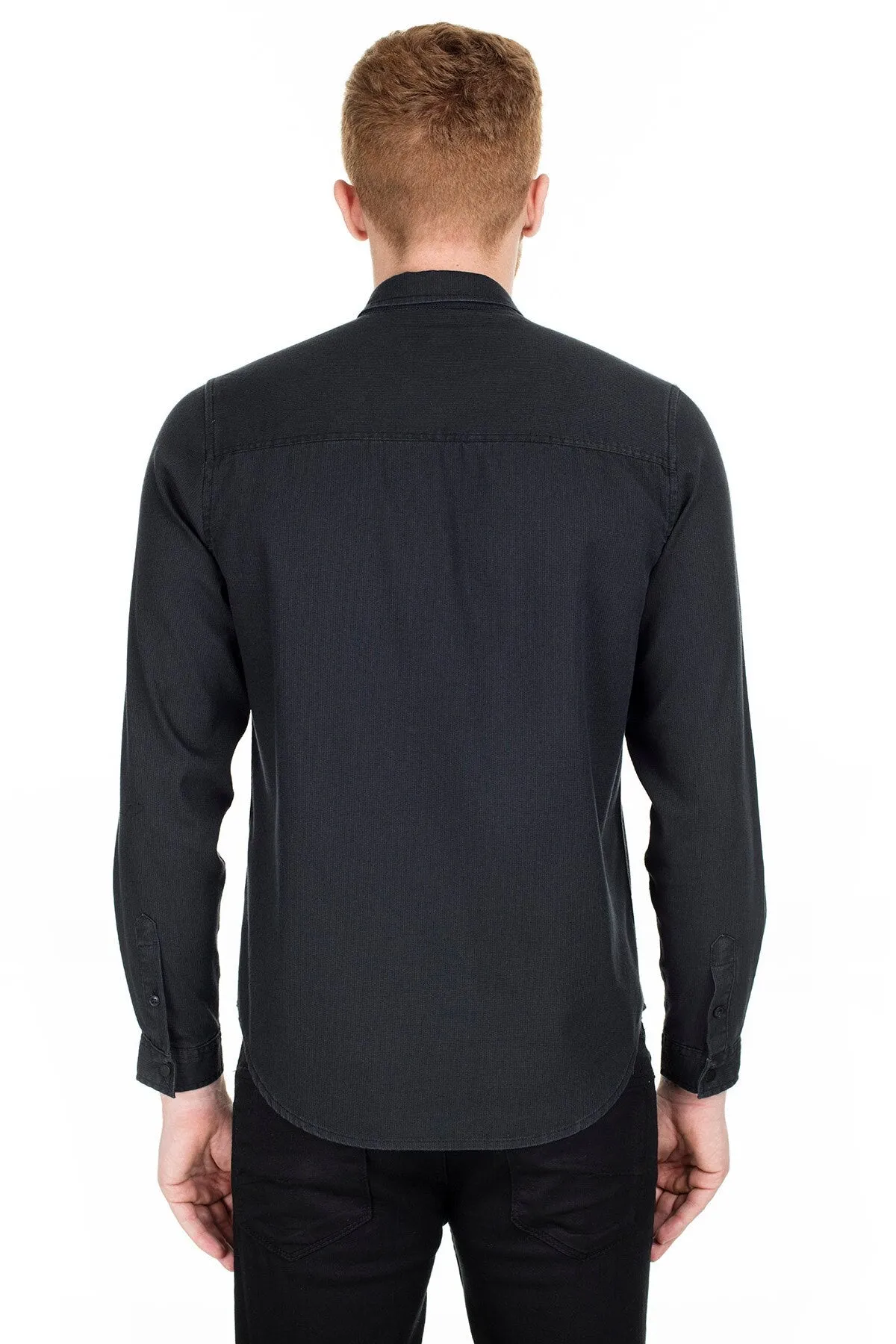 Pockets Black Shirt