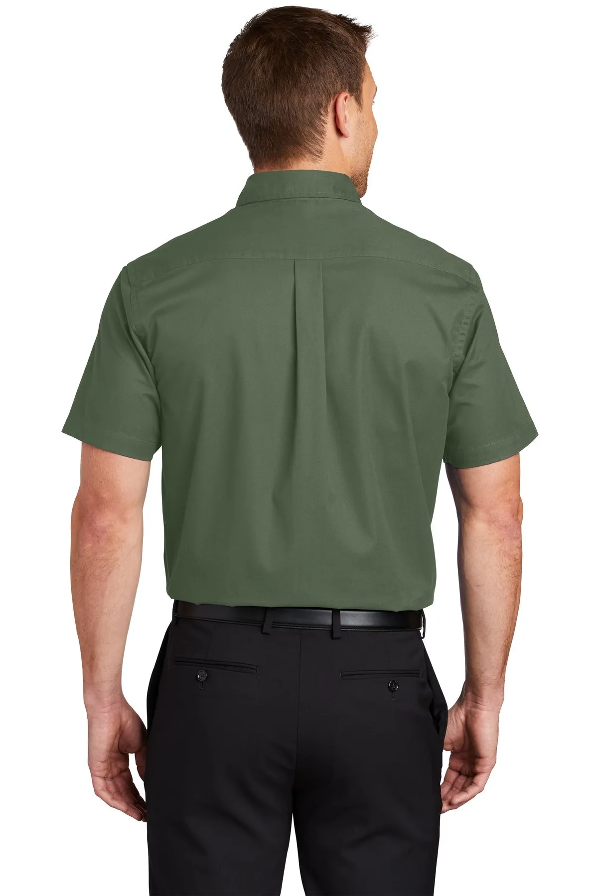 Port Authority Short Sleeve Easy Care Custom Shirts, Clover Green