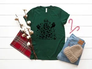 "Creepmas Tree" Spooky Holiday Tee - Unisex Shirt