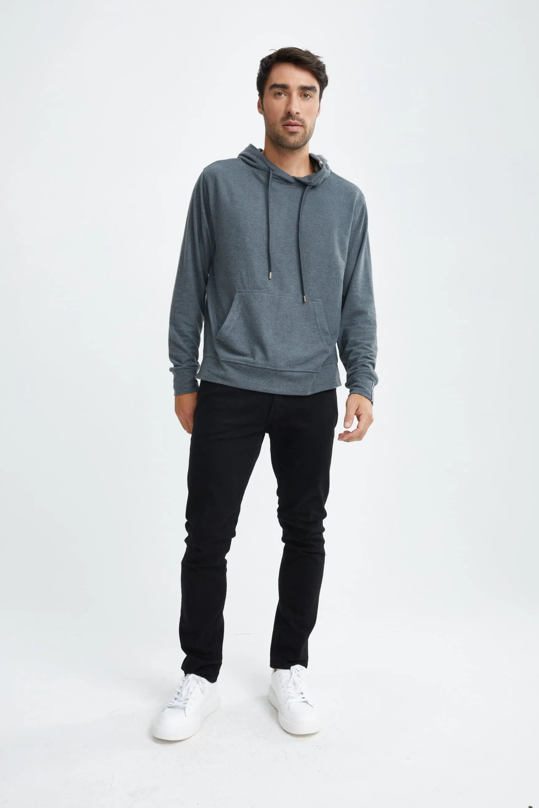 ROVER - Charcoal T-Series Fleece Knit Hoodie