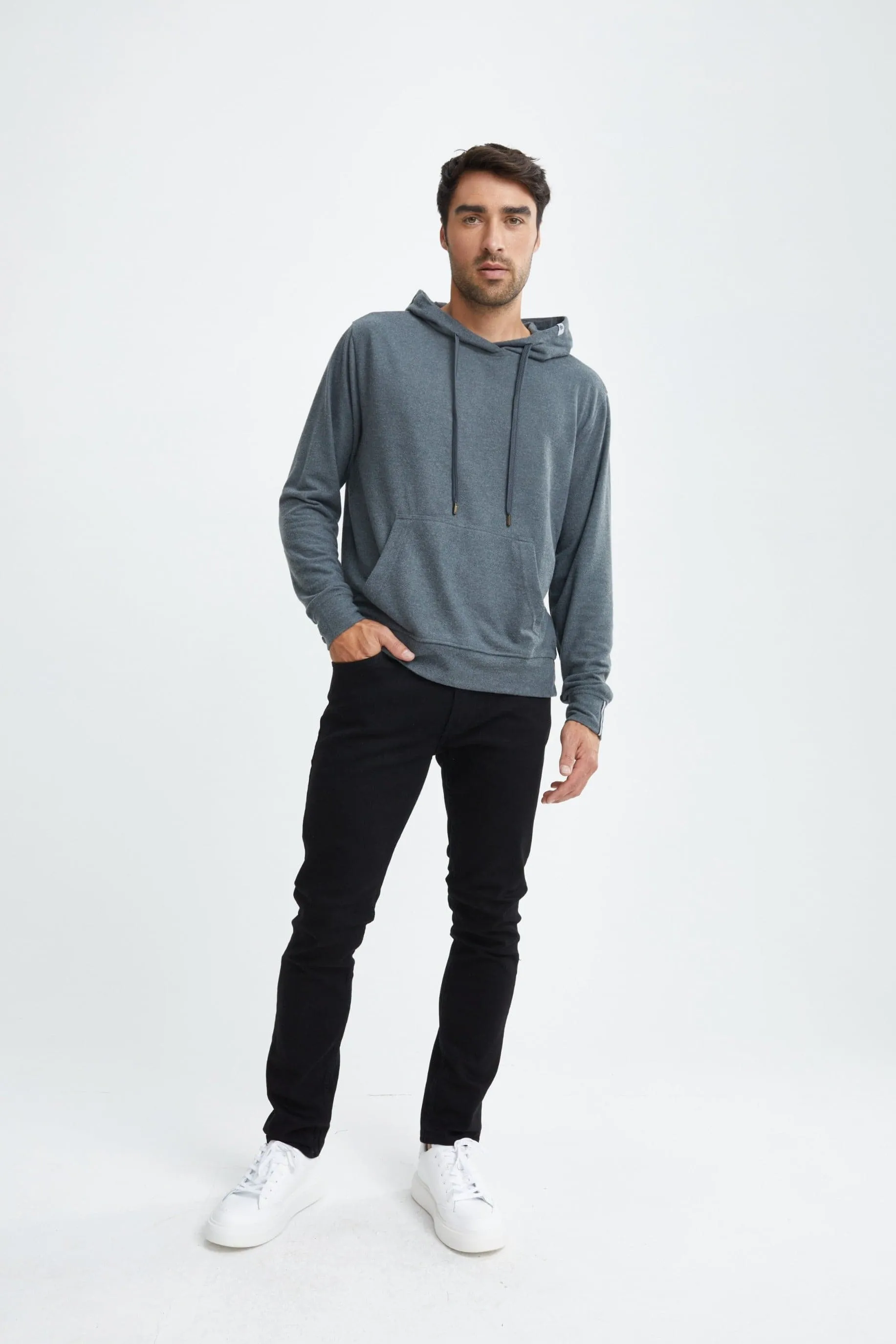 ROVER - Charcoal T-Series Fleece Knit Hoodie