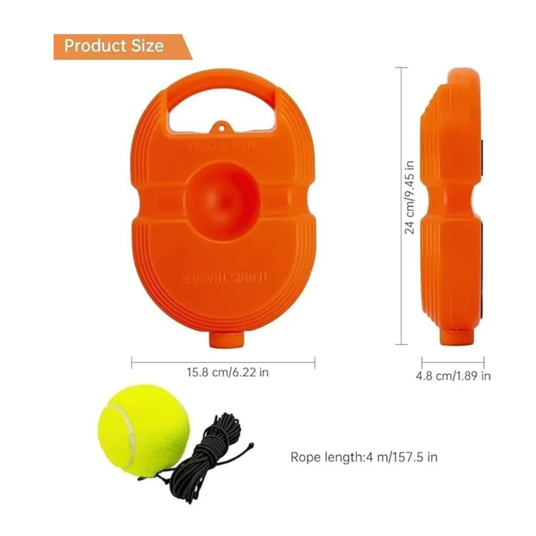 Solo Tennis Practice Ball, Fill Sand or Water, (No Racket Included)-1