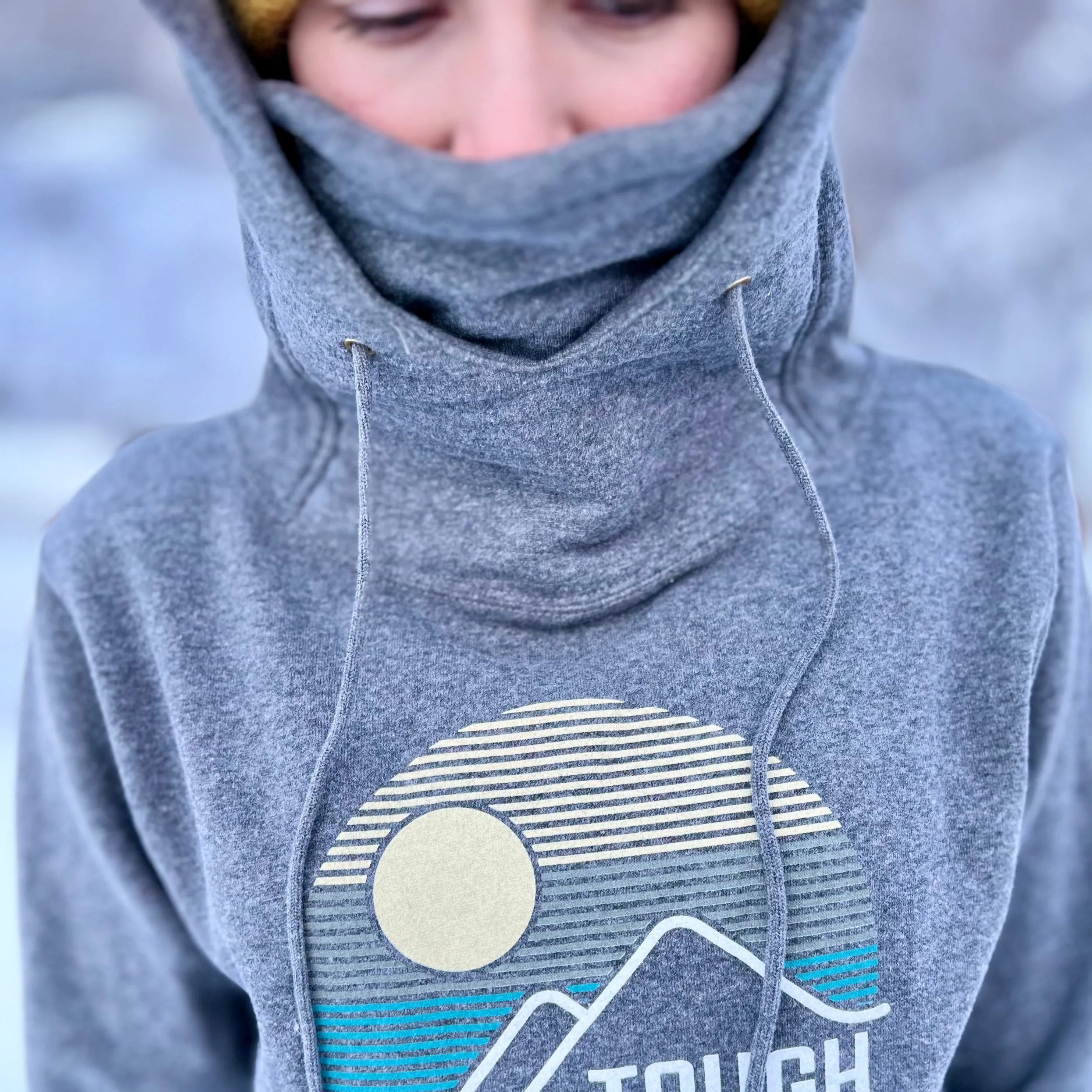 Striped Mountain Tough Chick Ninja Hoodie