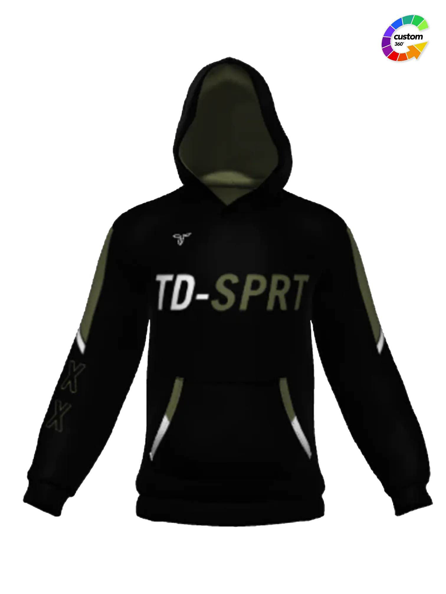 TD-HD-010 360° Custom Hoodie