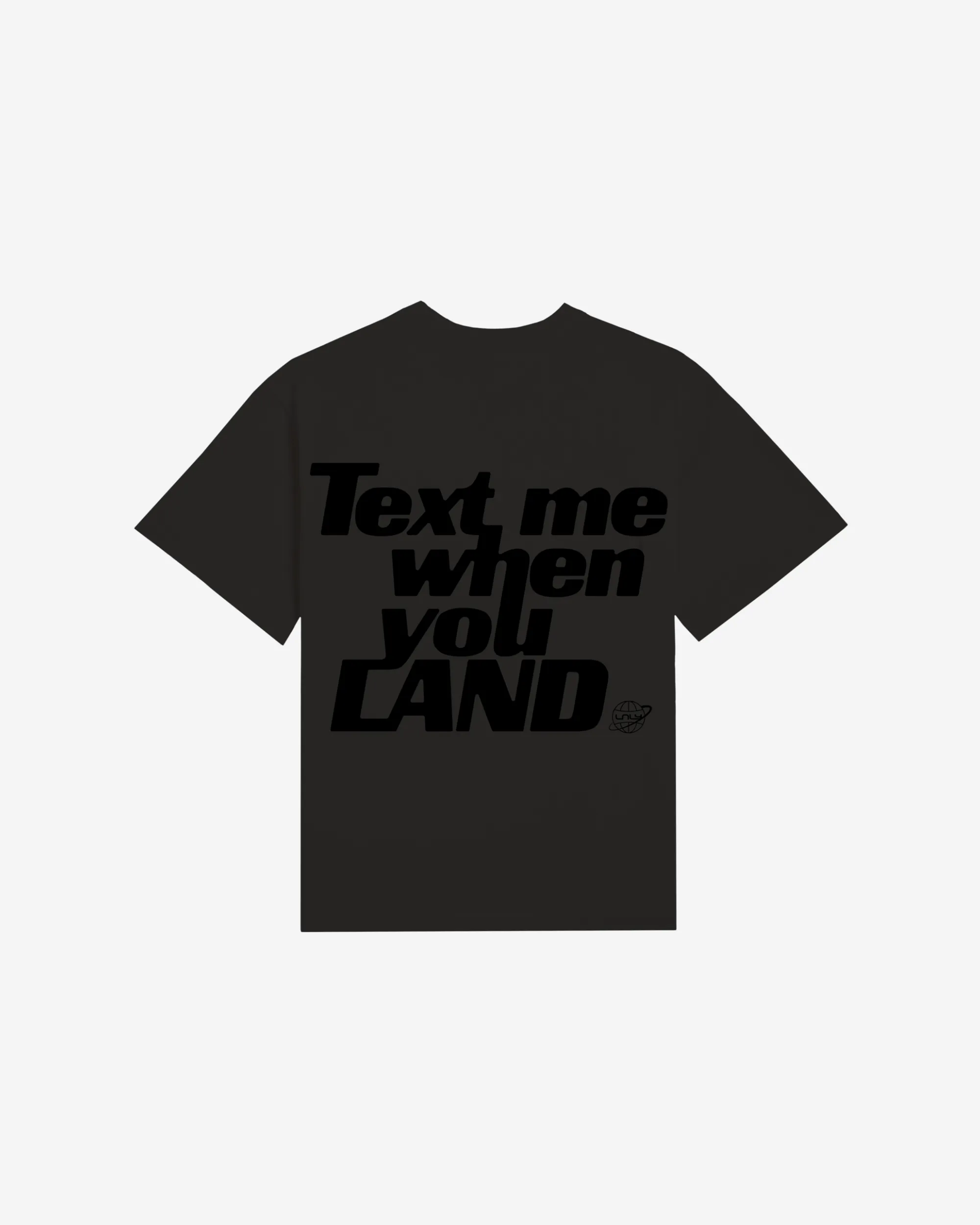 Text Me When You Land Essential Tee